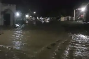Desa Lawe Hijo Aceh Tenggara Terendam Banjir