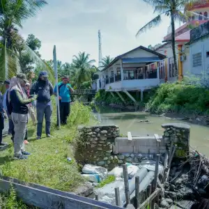 Pemkab Nagan Raya Segera Atasi Erosi dan Banjir di Tripa Makmur