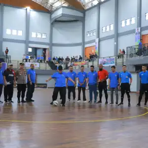 Jaring Atlet Muda Berbakat, Pj Bupati Aceh Barat Gelar Turnamen Futsal