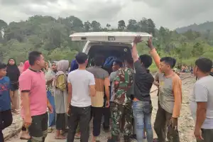 Bocah 2 Tahun yang Hanyut di Sungai Alas Ditemukan Tak Bernyawa di Pinggir Sungai