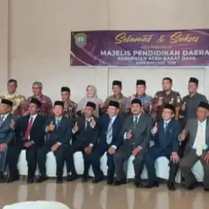Pj Bupati Abdya Kukuhkan Pengurus MPD Periode 2023-2028