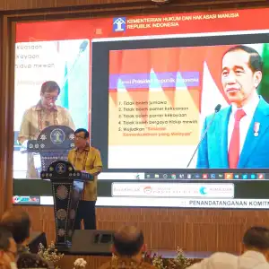 Menkumham Minta Bawahannya Tak Pamer Kekayaan-Kekuasaan