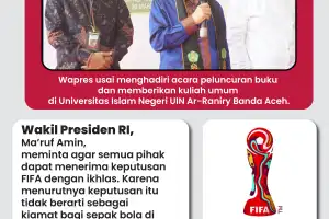 INFOGRAFIS: Batal Jadi Tuan Rumah Pildun U-20, Wapres: Tak Berarti Kiamat