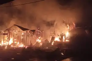 9 Rumah Terbakar di Gayo Lues, Seorang Remaja Putri Meninggal Dunia