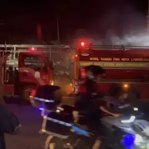 Bengkel di Lhokseumawe Terbakar, Lima Unit Mobil Ludes Terbakar