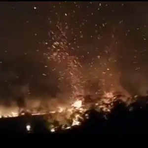 Lahan Warga di Aceh Barat Terbakar