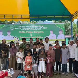 Gelar Buka Puasa Bersama, PKB Abdya Santuni Puluhan Anak Yatim