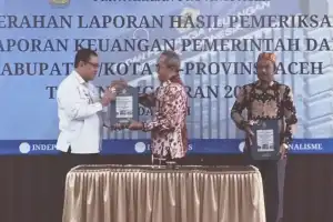 Pemkab Aceh Barat Terima WTP ke Sembilan