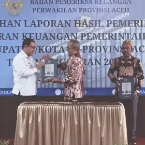Pemkab Aceh Barat Terima WTP ke Sembilan
