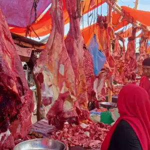 �Sepi Pembeli, Harga Daging Meugang di Sigli Dijual Rp160 Ribu Perkilo