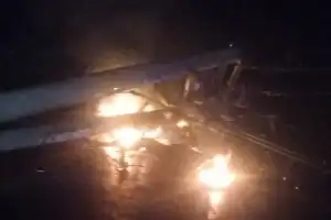 Tertimpa Tiang Listrik, 2 Warga Aceh Selatan Tewas Terbakar