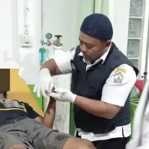 Jari Kelingking Warga Bener Meriah Putus Akibat Terkena Petasan