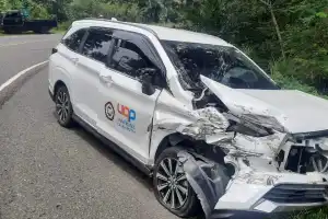 Wakil Rektor II UGP Takengon Kecelakaan di Jalan Cot Panglima