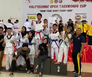 Atlet Taekwondo Bener Meriah Jadi yang Terbaik Turnamen Poltek Cup Lhokseumawe