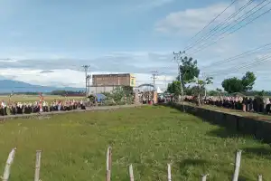 Suasana Jelang Kedatangan Jokowi ke Rumoh Geudong