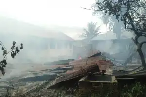Tiga Rumah Warga di Aceh Tenggara Ludes Terbakar