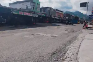 Jalan Teritit-Pondok Baru yang Berlubang Akan Segera Diperbaiki