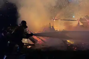 Satu Rumah Warga Takengon Ludes Terbakar