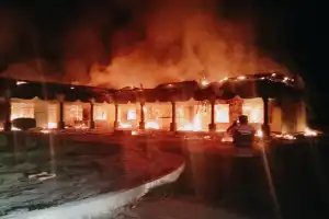 10 Kamar Santri Pesantren Gontor Aceh Besar Ludes Terbakar