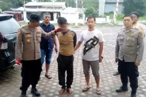 Aksi Jambret Terekam CCTV, Satu Tersangka Diciduk Polisi di Arul Cincin