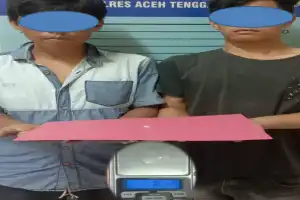 Polisi Tangkap Dua Pemuda Pemakai Sabu di Aceh Tenggara