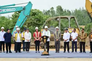 Presiden Jokowi Groundbreaking Pembangunan RS Pertama di IKN