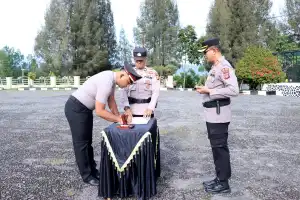 Belum Dua Bulan Menjabat, Kasat Reskrim Polres Bener Meriah Dimutasi