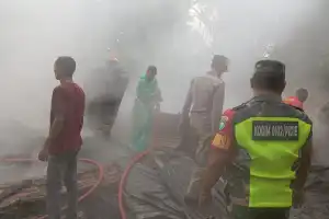 Diduga Korsleting Listrik, Rumah Warga di Pidie Habis Terbakar