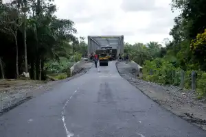 Hampir Rampung, Jembatan Sawang Teube Sudah Bisa Dilalui