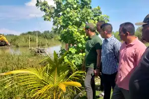 Sungai Kuala Mane Aceh Utara Mulai Dilakukan Normalisasi untuk Cegah Banjir