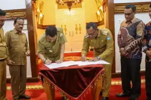 Pemprov Aceh Serahkan Pengelolaan Aset Tahura Trumon ke Pemkab Asel