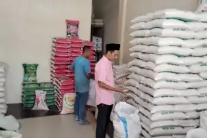 Harga Beras Terus Naik di Pasar Tradisional Aceh Utara