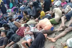 196 Etnis Rohingya Mendarat di Pidie, Mayoritas Anak dan Perempuan