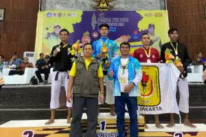 Mahasiswa Asal Bener Meriah Raih Medali Emas Kejuaraan Kempo Nasional
