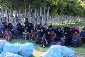 Tak Hanya Pidie, Sekitar 135 Rohingya Juga Mendarat di Desa Blang Ulam Aceh Besar
