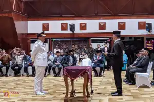 A Hanan Resmi Dilantik Jadi Pj Wali Kota Lhokseumawe