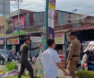 Panwaslih Aceh Tenggara Gandeng Satpol PP Tertibkan APK Bermasalah