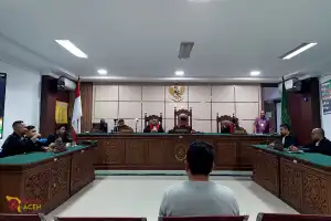 Tiga Terdakwa Kasus Korupsi Pagar Dinas Peternakan Saree Divonis Satu Tahun Penjara