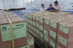 KIP Pidie Terima 2.746 Dus Surat Suara Pemilu 2024