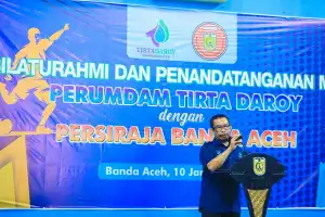 Perumdam Tirta Daroy kembali Sponsori Persiraja