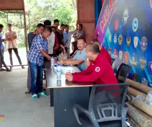 Ribuan Calon Pengawas TPS di Aceh Utara Ikut Tes Urine