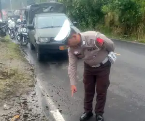 Satu Personel Babinsa Lampahan Meninggal Kecelakaan