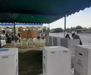 KIP Aceh Singkil Gelar Simulasi Pemungutan Suara Pemilu 2024