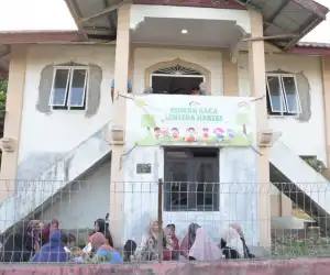 Gampong Lamteh Aceh Besar Kini Punya Rumah Baca