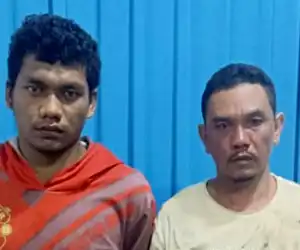Hanyut Akibat Mesin Boat Rusak, Polis Marin Malaysia Selamatkan Dua Nelayan Asal Aceh Utara