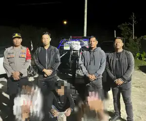 Warga Aceh Tengah Terciduk Bawa Ganja