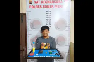 Miliki Paket Sabu, Seorang Pemuda di Bener Meriah Ditangkap