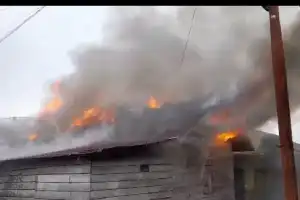 Rumah Warga di Bener Meriah Terbakar Diduga Akibat Tabung Gas Bocor