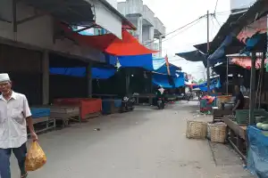 Pasar Beureunuen Lengang di Hari Pencoblosan Pemilu 2024
