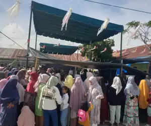 KPPS Desa Tingkem Bersatu Utamakan Pemilih Lansia dan Ibu Menyusui